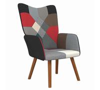 vidaXL Reclining armchair in patchwork fabric, SKU: 328195 Multi coloured