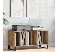 vidaXL Record Cabinet Artisan oak 100 x 38 x 48 cm Engineered Wood