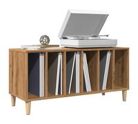vidaXL Record Cabinet Artisan Oak 100x38x48 cm Engineered Wood