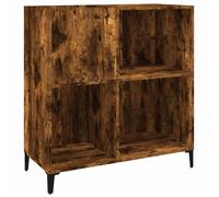 (smoked oak) vidaXL Record Cabinet Sideboard Side Cabinet Engineered Wood