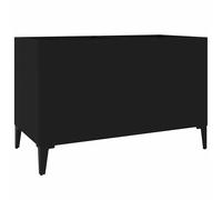 vidaXL Record Cabinet, Record Player Stand with Slots, Sideboard for Living Room