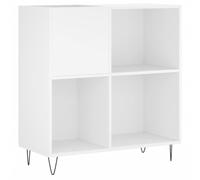 Modern Record Cabinet Player Stand Sideboard Home Storage Engineered Wood vidaXL