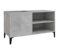 Vidaxl Record Cabinet Concrete Grey 84.5X38X48 Cm Engineered Wood