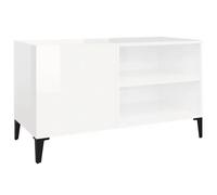 vidaXL Record Cabinet, Vinyl Storage Cabinet with Shelves, Sideboard for Living