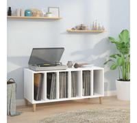 Vidaxl Record Cabinet White 100X38X48 Cm Engineered Wood