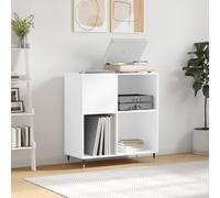 Record Cabinet Vinyl Record Storage Sideboard Cabinet Engineered Wood vidaXL