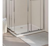 vidaXL Rectangular ABS Shower Base Tray 80x100 cm