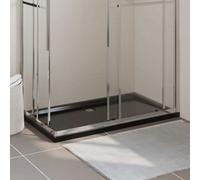 Vidaxl Rectangular Abs Shower Base Tray Black 70X120 Cm
