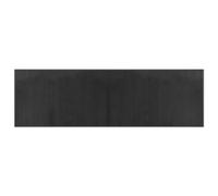 vidaXL Rectangular Bamboo Area Rug/Carpet Runner - Modern, Durable, Grey, Anti-Slip - Hallway/Living Room/Bedroom Mat, 60x200 cm
