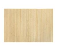 vidaXL Rug Rectangular Light Nature 70x100 cm Bamboo