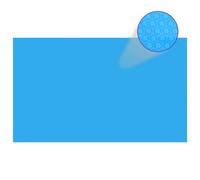 vidaXL Rectangular Pool Cover 500x300 cm PE Blue