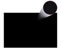 vidaXL Rectangular Pool Cover 600X400cm Pe Black, Black