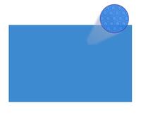 vidaXL Rectangular Pool Cover 800x500 cm PE Blue Swimming Pool Cloth Sheet