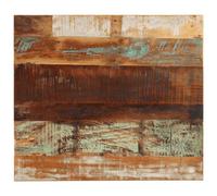 Vidaxl Rectangular Table Top 70X80 Cm 15-16 Mm Solid Reclaimed Wood, Multi