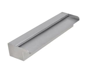 vidaXL Rectangular Waterfall Pool Fountain Stainless Steel 45cm Pond Cascade