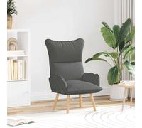 vidaXL Relaxing Chair Dark grey 69 x 74 x 93 cm Fabric