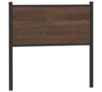 vidaXL Replace Headboard Brown Oak 75 cm Engineered Wood and Steel