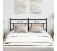 vidaXL Replace Headboard Sonoma Oak 150 cm Engineered Wood and Steel