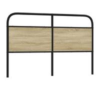 vidaXL Replace Headboard Sonoma Oak 150 cm Steel and Engineered Wood