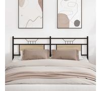 vidaXL Replace Headboard Sonoma Oak 160 cm Engineered Wood and Steel