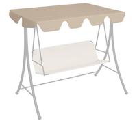 Replacement Canopy for Garden Swing Awning Sunshade Outdoor Shelter vidaXL