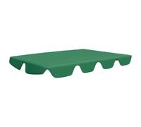 vidaXL Replacement Canopy for Garden Swing Outdoor Canopy Top Garden Sunshade Garden Swing Canopy Outdoor Sun Shade Activity Patio Green
