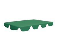 vidaXL Replacement Canopy for Garden Swing Outdoor Sunshade Gazebo Top Green
