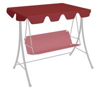 vidaXL Replacement Canopy for Garden Swing Outdoor Sunshade Gazebo Wine Red