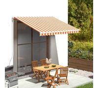 Awning Manual Garden Canopy Patio Sun Shade Shelter Top Fabric Canvas vidaXL