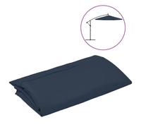 vidaXL Replacement Fabric for Cantilever Umbrella Blue Sunshade Garden Patio