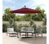 vidaXL Replacement Fabric for Cantilever Umbrella Bordeaux Red 350 cm