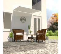 UK Garden Patio Manual Awning Canopy Sun Shade Shelter Retractable Multi Sizes