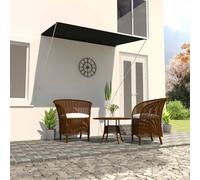 vidaXL Retractable Awning 200x150 cm Anthracite UK