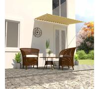 Retractable Awning Garden Sun Screen Canopy Multi Colours Multi Sizes vidaXL UK