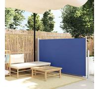 vidaXL Retractable Side Awning 120 x 300 cm Blue UK HOT