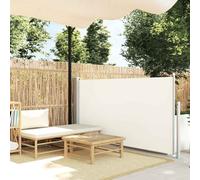 vidaXL Retractable Side Awning 120 x 300 cm Cream