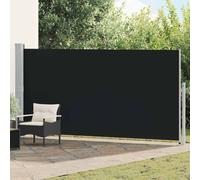 vidaXL Retractable Side Awning 160 x 500 cm Black