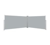 vidaXL Retractable Side Awning 160x600 cm Grey
