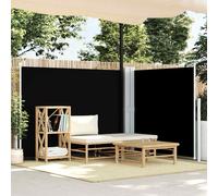 Awning Privacy Blind Screen Retractable Side Canopy Windbreaker Sunshade Garden