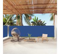 Vidaxl Retractable Side Awning Blue 160X1000 Cm