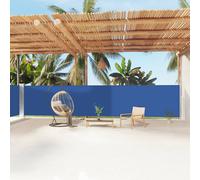 (blue, 160 x 1200 cm) vidaXL Retractable Side Awning Garden Privacy Screen Multi Colours Multi Sizes