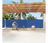 (blue, 180 x 1200 cm) vidaXL Retractable Side Awning Garden Privacy Screen Multi Colours Multi Sizes