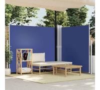 (blue, 180 x 600 cm) vidaXL Retractable Side Awning Garden Privacy Screen Multi Colours Multi Sizes