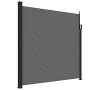 vidaXL Retractable Side Awning Outdoor Privacy Screen Anthracite 200x500 cm