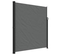 vidaXL Retractable Side Awning Outdoor Privacy Screen Anthracite 220x300 cm