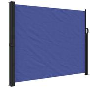 vidaXL Retractable Side Awning Outdoor Privacy Screen Shade Blue 160x600 cm