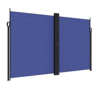 vidaXL Retractable Side Awning Outdoor Privacy Screen Shade Blue 200x1200 cm