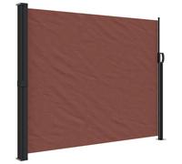 vidaXL Retractable Side Awning Brown 160x500 cm