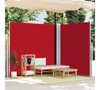 vidaXL Retractable Side Awning Red 200x600 cm