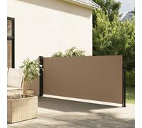 Retractable Side Awning Taupe 117x300 cm
